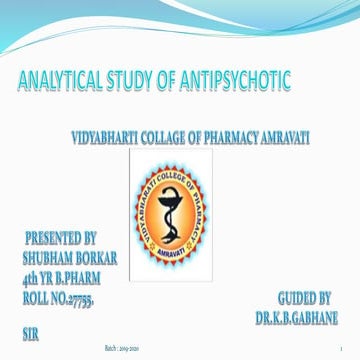 Antipsychotic sp 2