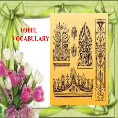 TOEFL VOCABULARY