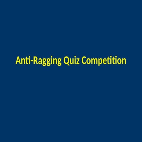 -Anti-Ragging awareness Programme- .pptx