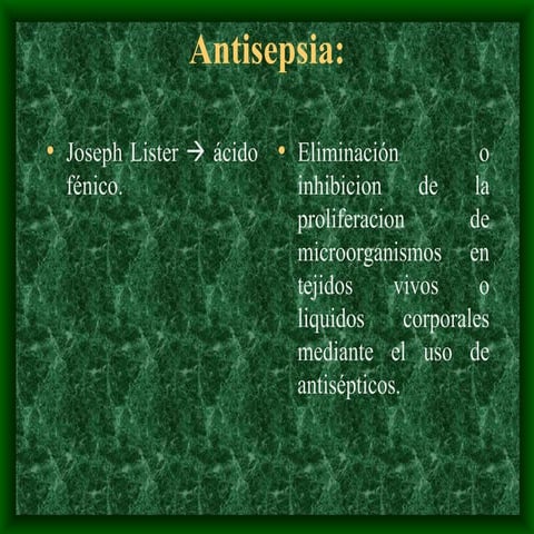 Antisepsia