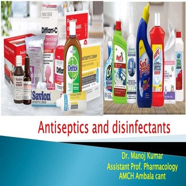 antiseptic and disinftive 