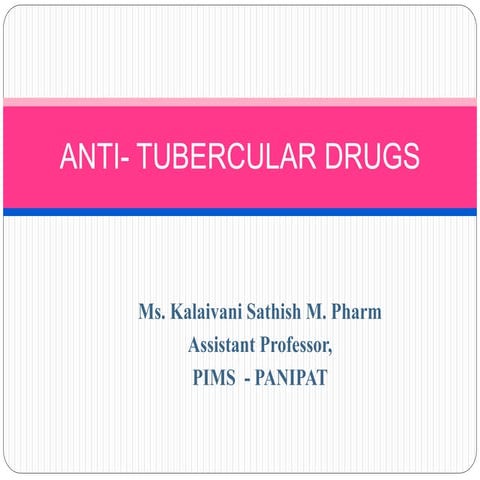 Anti tb drugs