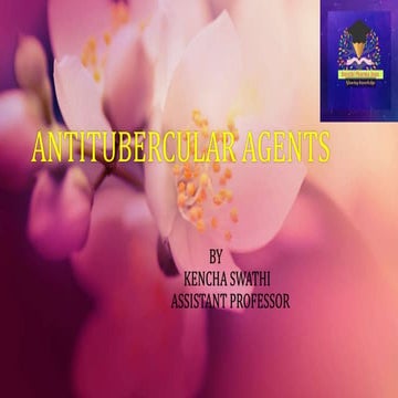 Antitubercular agents