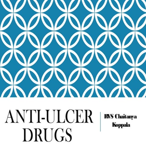 Pharmacology of anti ulcer drugs | PPT