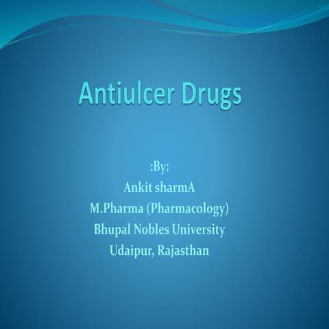 Antiulcer converted
