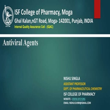 Antiviral Agents