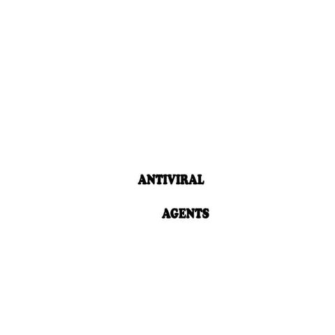 ANTIVIRAL agent by Mrs. Manjushri Dabhade