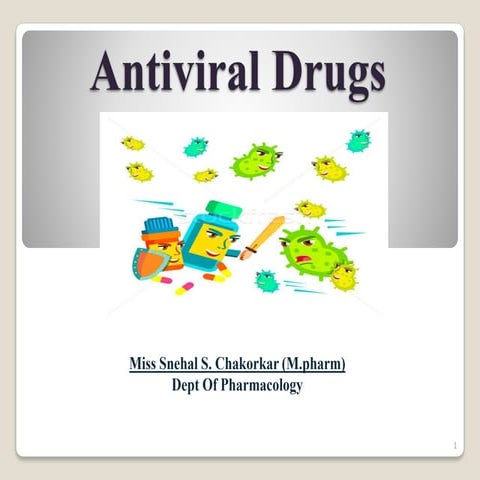 Antiviral drugs