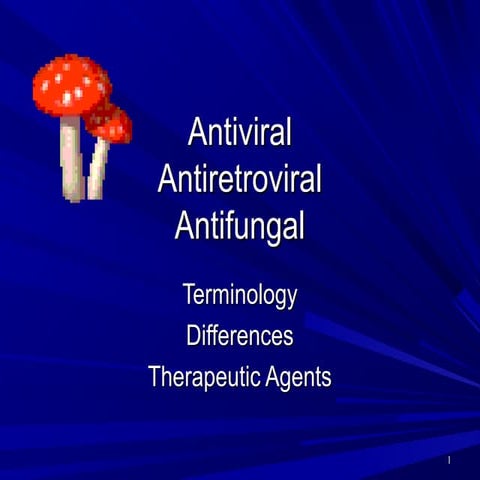 Antiviral Retrovirals Fungi