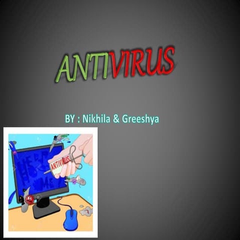 Antivirus ppt