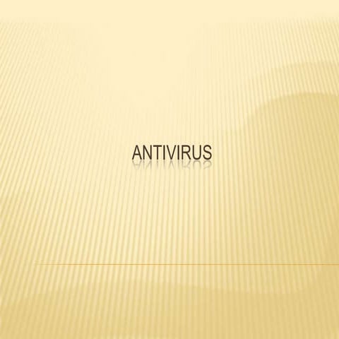 Antivirus presentacion yahaira