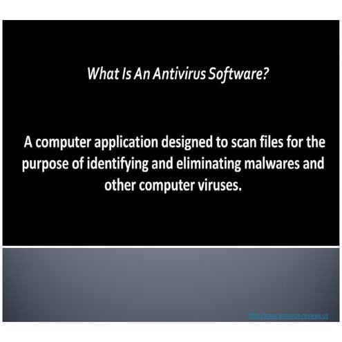 What Is An Antivirus Software?