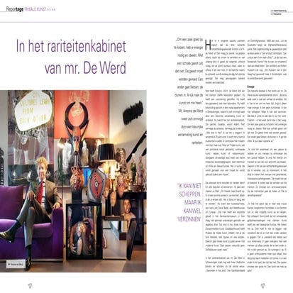 Antoine de Werd in Bij ons in de Residentie