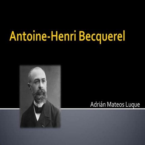 Antoine henri becquerel