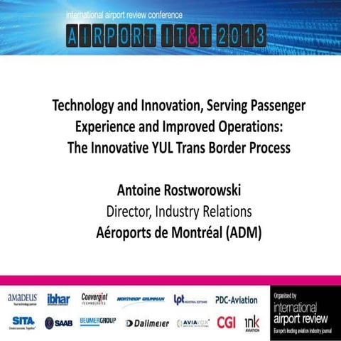 Airport IT&T 2013 Antoine Rostworowski