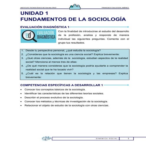 Antología dinámica social