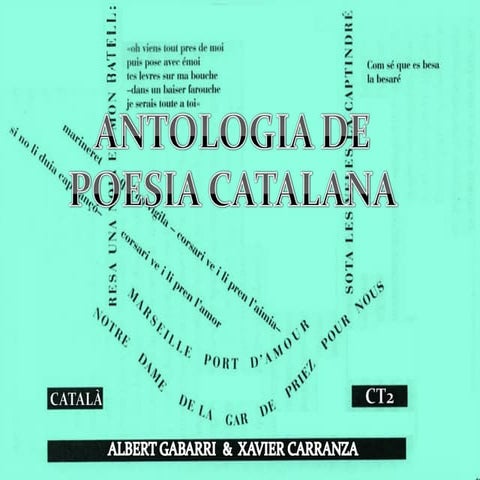Antologia De Poesia Catalana