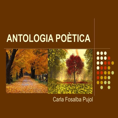 Antologia PoèTica