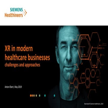 Anton Ebert (Siemens Healthcare): Challenges and approaches on integrating a ...