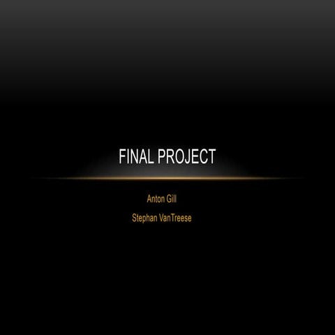 Anton gill comm slide