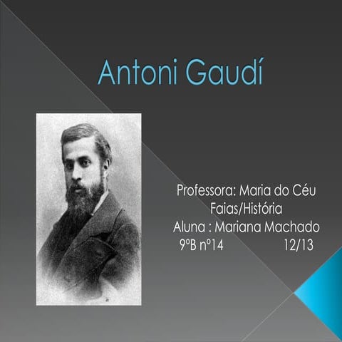 Antoni gaudí