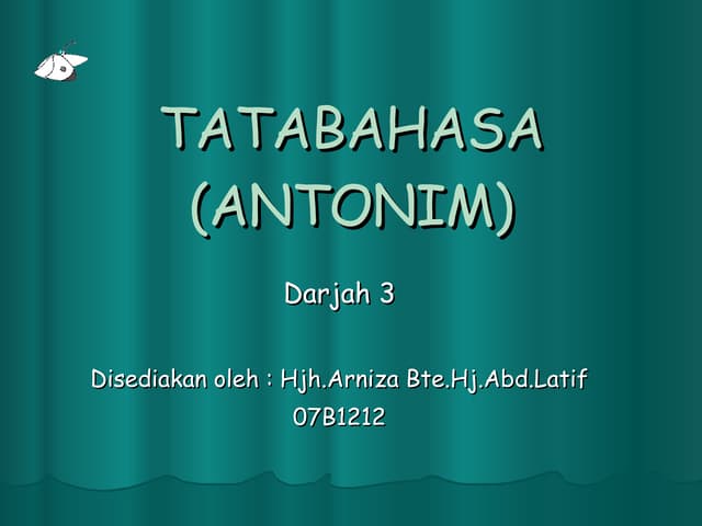 Antonim