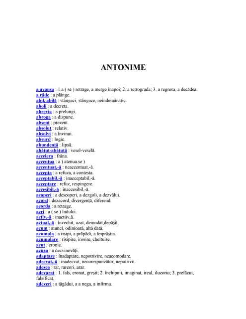pierderea în greutate sinonime