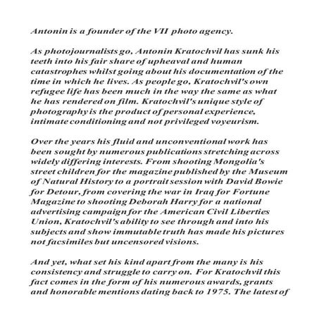 Antonin is a founder of the VII photo agency.docx