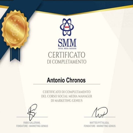 Social Media Manager Professionista | PDF