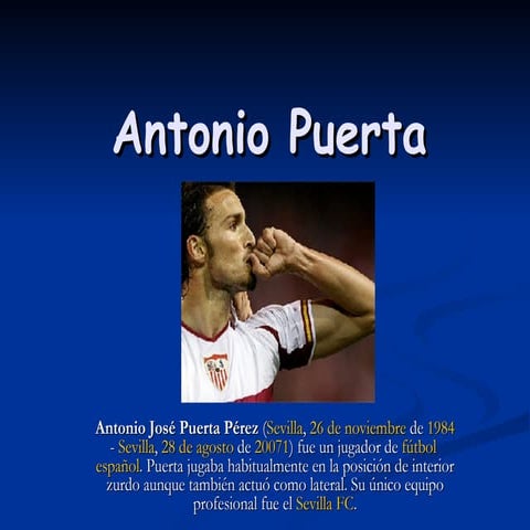 Antonio Puerta