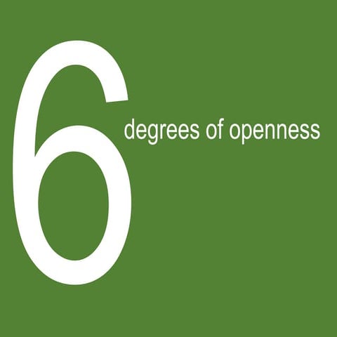 6 Degree of Openness - Antonio Acuna
