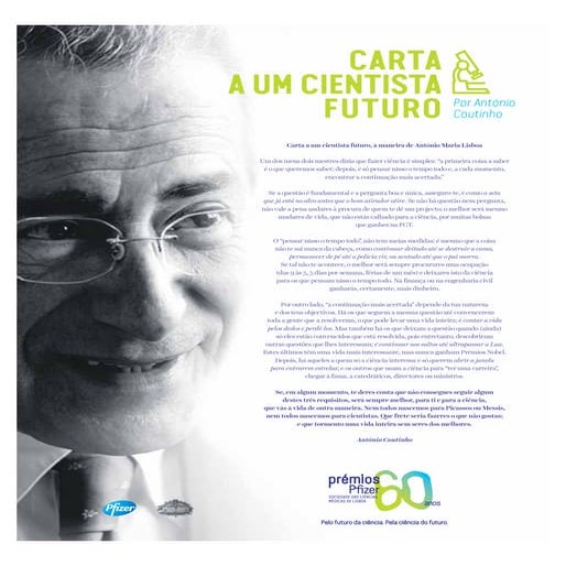 António Coutinho - Carta a um Cientista Futuro