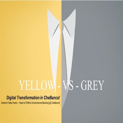 The Journey to Digital Transformation with CheBanca! 