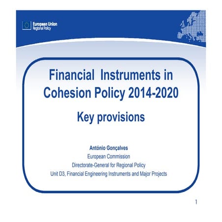 Antonio Goncalves DG Regio