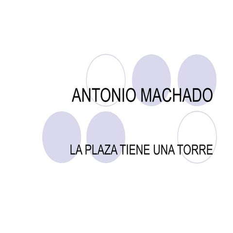 Antonio machado