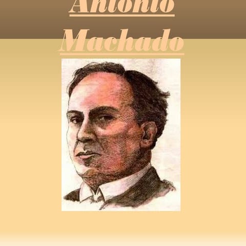 Antonio Machado hecho por Alba.N y Gisela