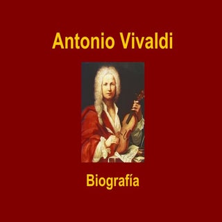 Antonio Vivaldi Biografia
