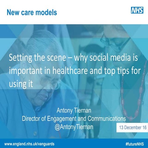 Why social media is important in healthcare