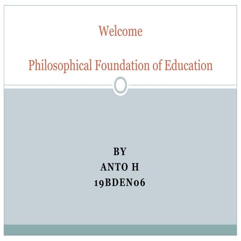INDIVIDUAL AIM OF EDUCATION PPT 