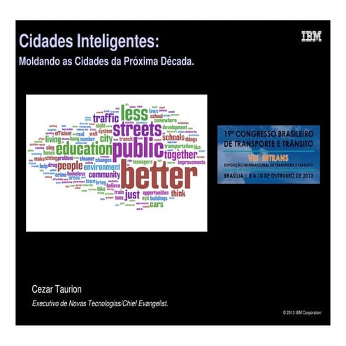 ANTP Moldando o futuro das cidades