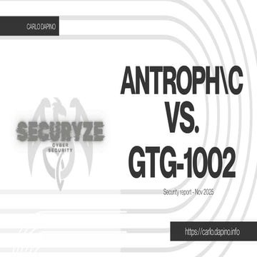 Antrophic abuse by GTG-1002 group, cyber attack analysis by MITRE ATLAS and A...