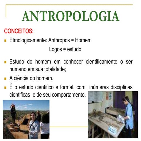 Antropologia | PPT