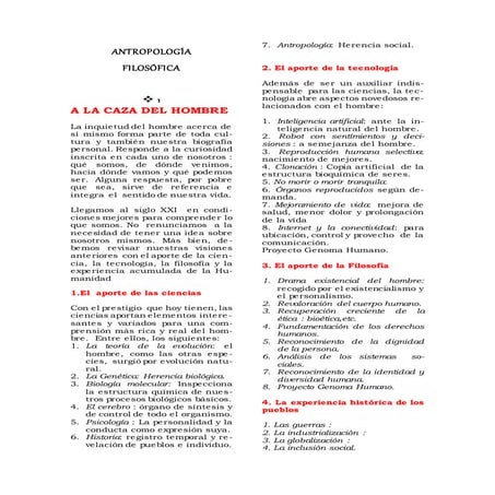 Antropologia 1 Dr. Gildomero Arista