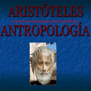 Antropologia aristóteles