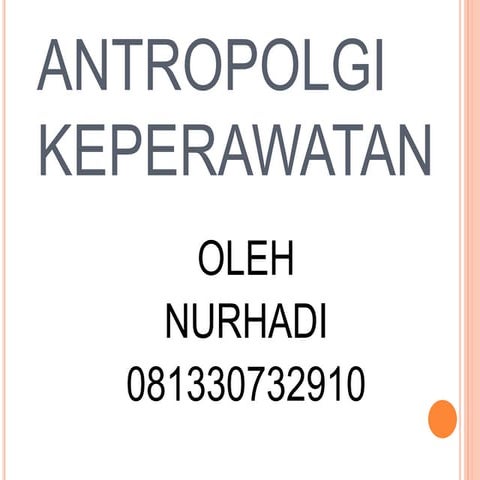 Ruang lingkup keperawatan | PPTX