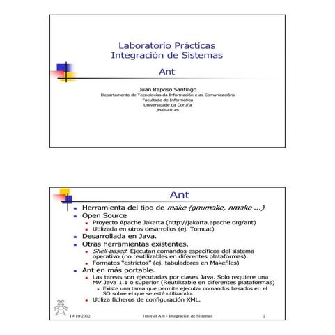 Breve introducción a Apache Ant | PDF