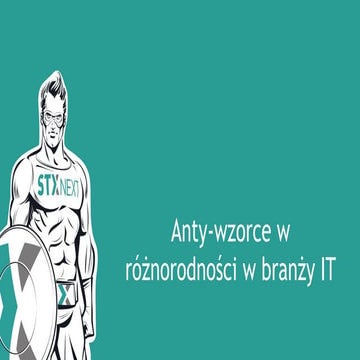 Anty-wzorce w różnorodności w branży it