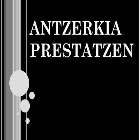 Antzerkia prestatzen
