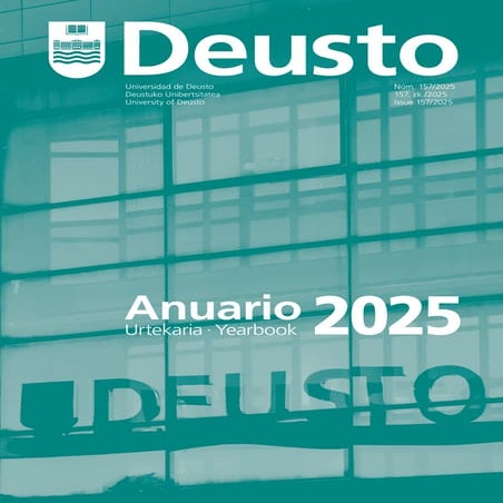 Universidad de Deusto - Anuario / Urtekaria / Yearbook 2025