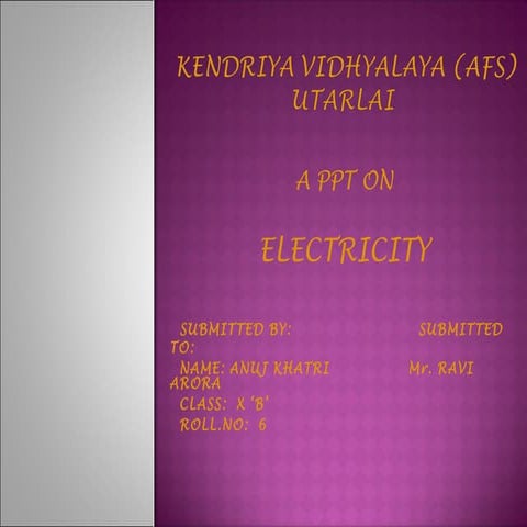 Electricity